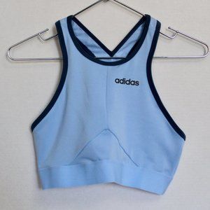 NWT Adidas Light Blue Sports Bra